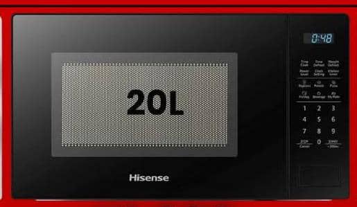 20L Digital Hisense Microwave