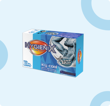 Hygienix Hygiene Soap.Anti bacteria with active Silver