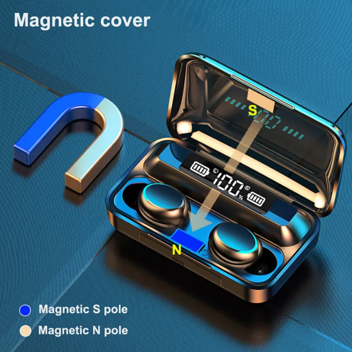 (Copy) Tws True wireless Earbuds F9 5c Earphone with power bank