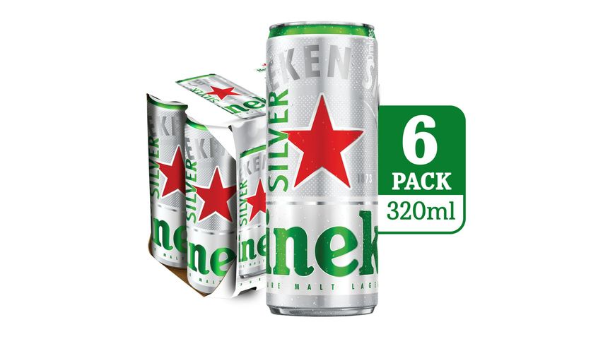 Heniken Silver Can