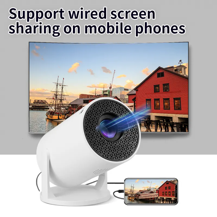 YDH-HY300 mini 2025 New 4K Smart Dual Wifi Projector 📽️
