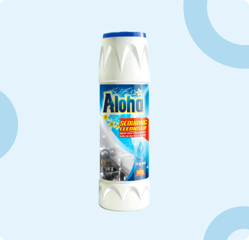 Aloha scouring powder