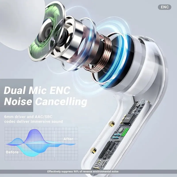 Tws Ture Wireless Audifone Auriculate Air39 T8 air 39 Transparent crystal T8 Tws Handsfree Earbud Earphone