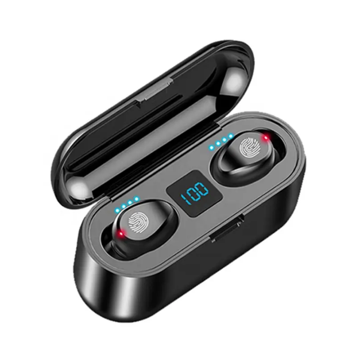 Tws True wireless Earbuds F9 5c Earphone with power bank