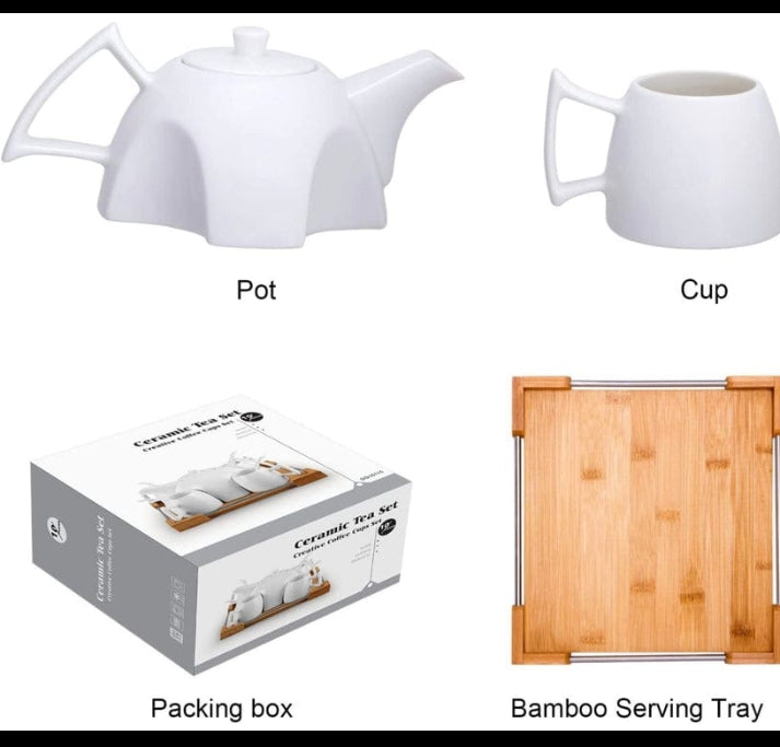 Porcelain Ceramic Tea set