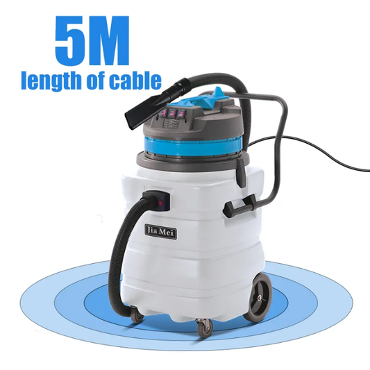 3000W 90L High Quality Handle Heavy Duty Wet and dry Commercial canister Industrial Vacuum cleaner