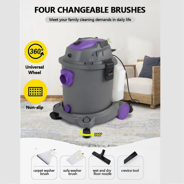 New Model House Hold 20L Vacuum Cleaner for cleaning Carpet's Mattress etc