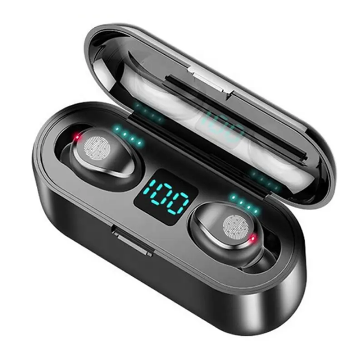 Tws True wireless Earbuds F9 5c Earphone with power bank