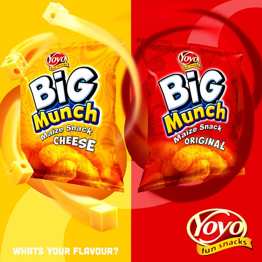 Big Munch Yoyo snacks