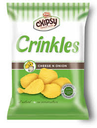 Chipsy Crinkles Yoyo snacks