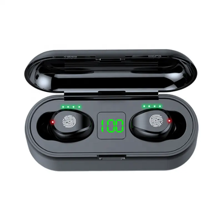 Tws True wireless Earbuds F9 5c Earphone with power bank