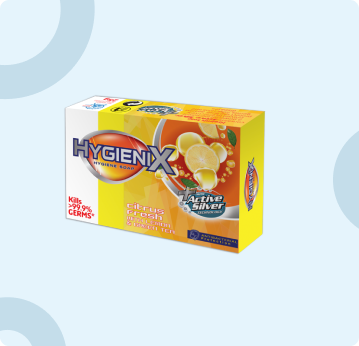 Hygienix Hygiene Soap.Anti bacteria with active Silver