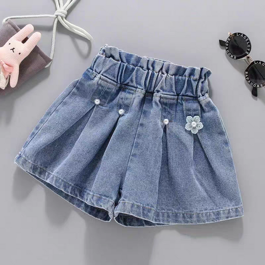 Girls jean short