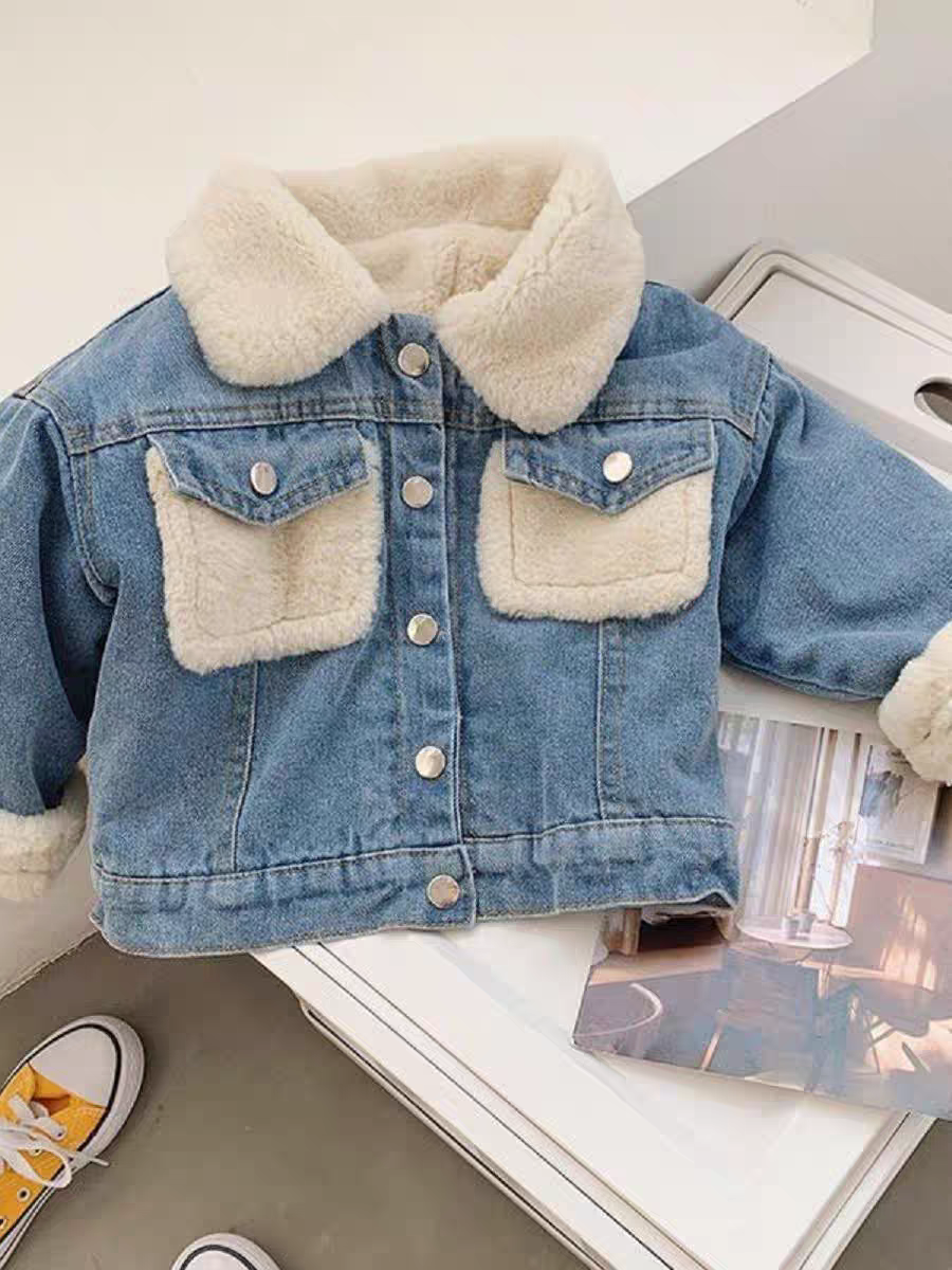 Kids Unisex Winter fleece Jacket