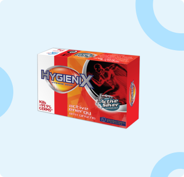 Hygienix Hygiene Soap.Anti bacteria with active Silver