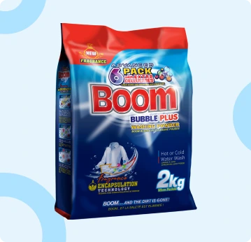 Original Boom Bubble Plus Washing Powder Pouch