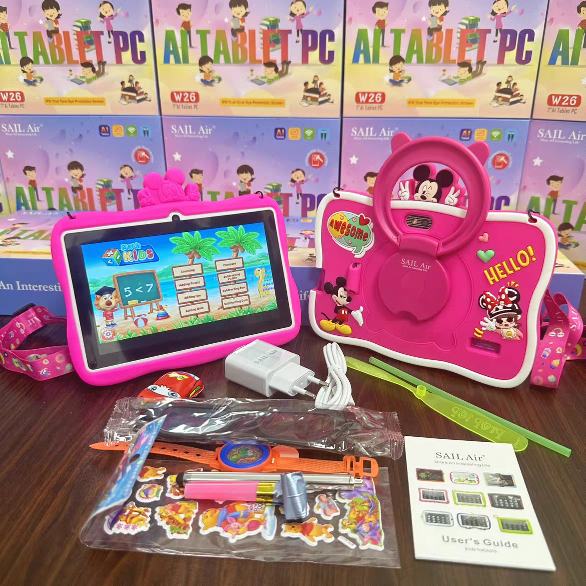 SAILAirW26 7in 5G wifi Kids Educational learning Tablets