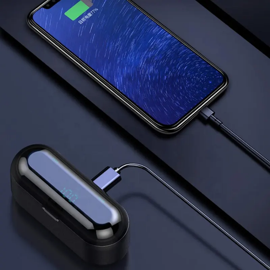 Tws True wireless Earbuds F9 5c Earphone with power bank
