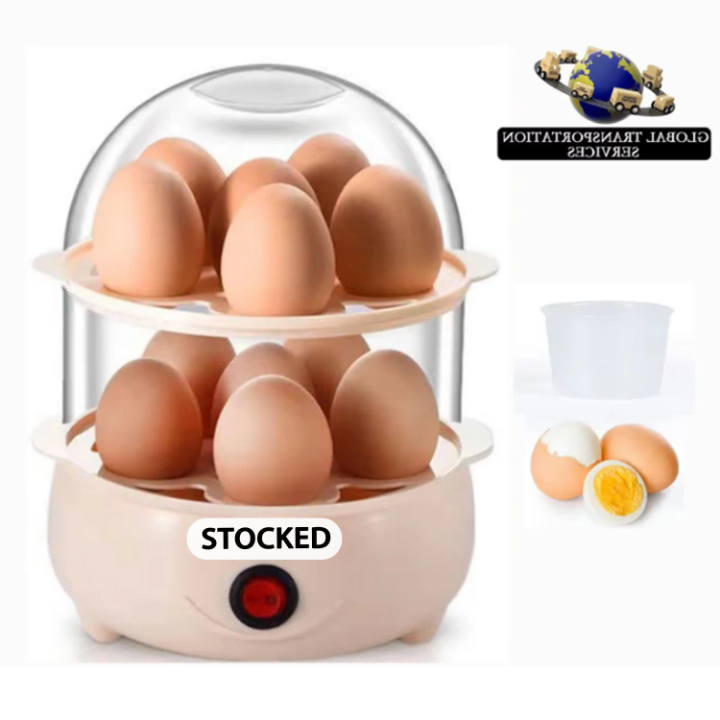 In stock 2024 New Arrivals Kitchen Double Layer Electric Egg boiler Holder Penguin Nuticook