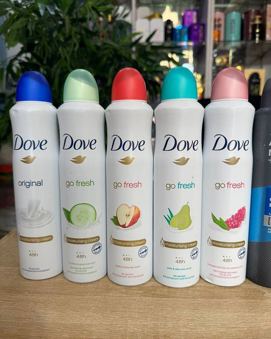 Dove body spray