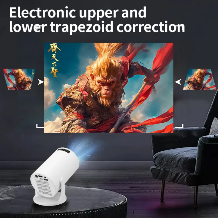 YDH-HY300 mini 2025 New 4K Smart Dual Wifi Projector 📽️