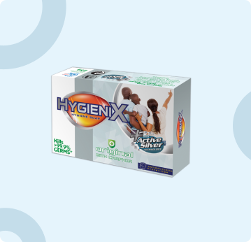 Hygienix Hygiene Soap.Anti bacteria with active Silver