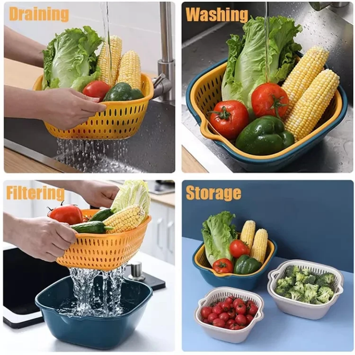 Set Of 6 Kitchen set (Vegetable Drainer)