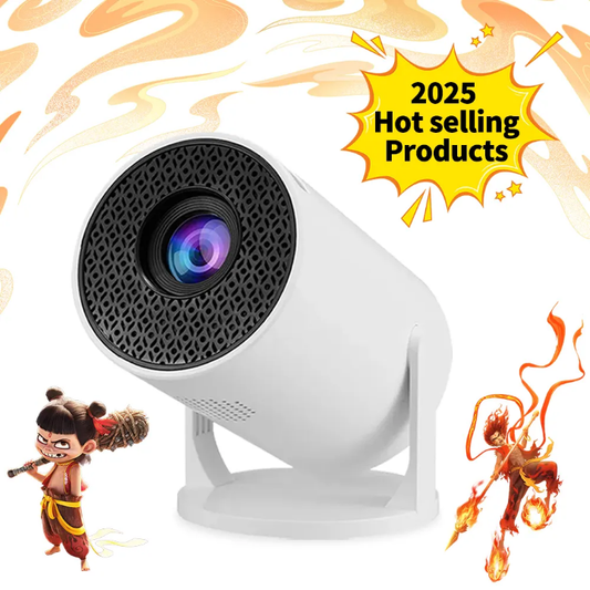 YDH-HY300 mini 2025 New 4K Smart Dual Wifi Projector 📽️