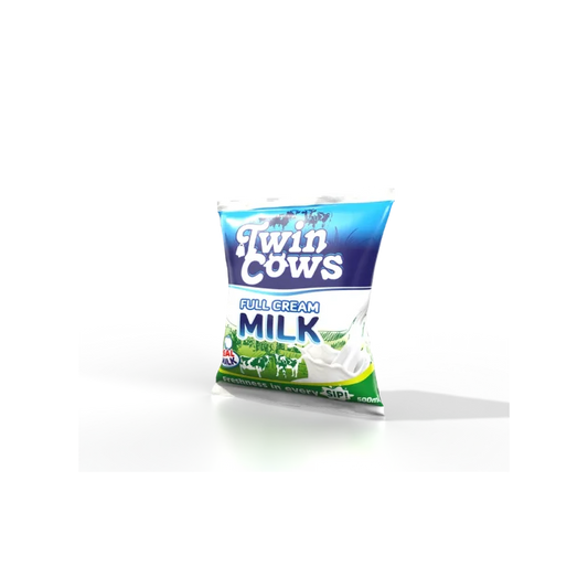 Twin Cow Milk Tetra Pack
