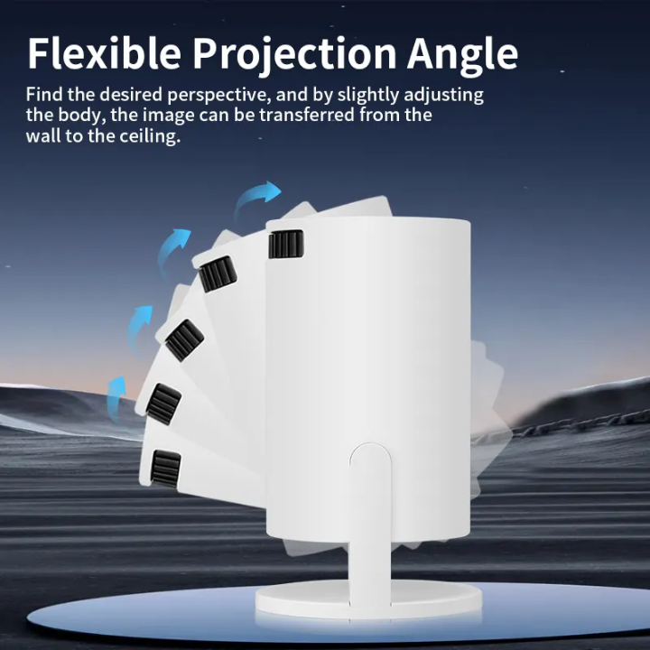YDH-HY300 mini 2025 New 4K Smart Dual Wifi Projector 📽️