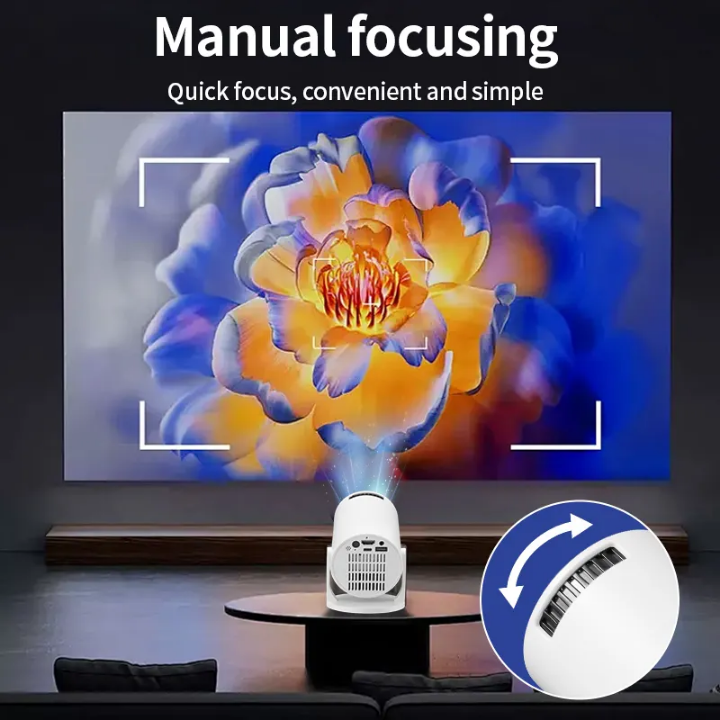YDH-HY300 mini 2025 New 4K Smart Dual Wifi Projector 📽️