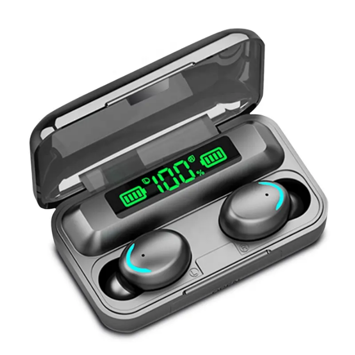 Tws True wireless Earbuds F9 5c Earphone with power bank