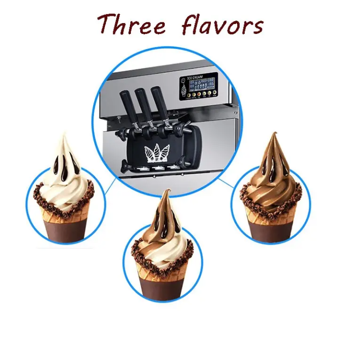 Fully Automatic System for 36L/H Taylor Soft Ice Cream Making Machine
