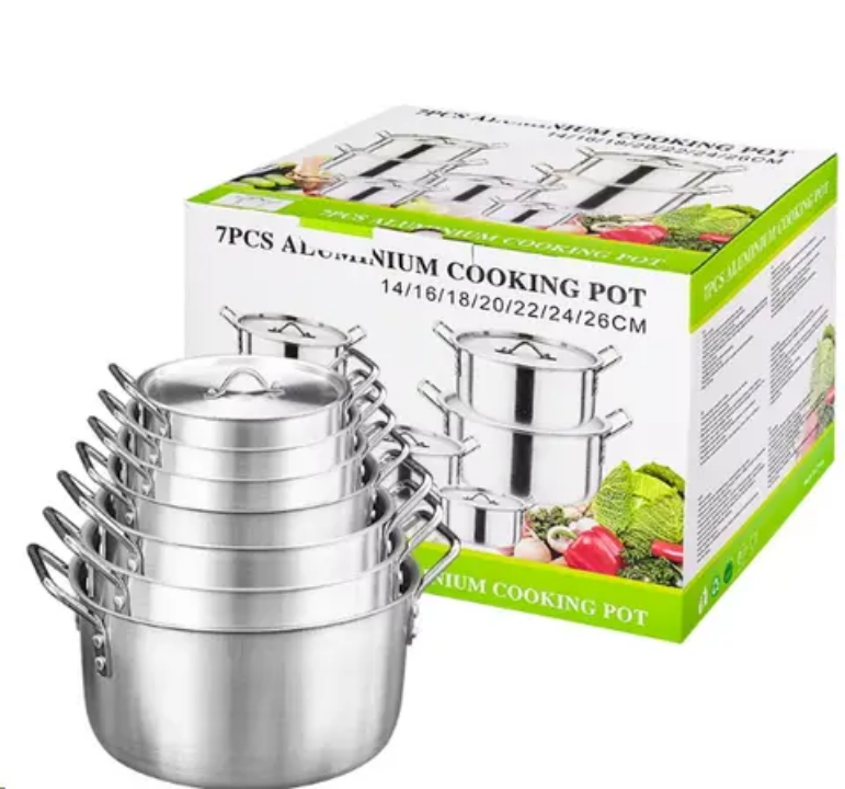 7pc Set of Pots