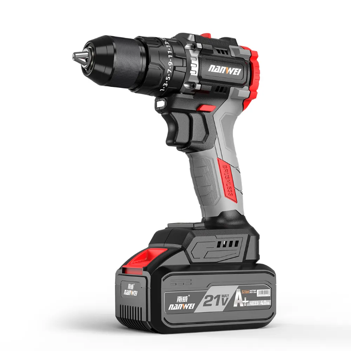 Nanwei 21v Industrial dua Speed cordless Power drill with Batteries