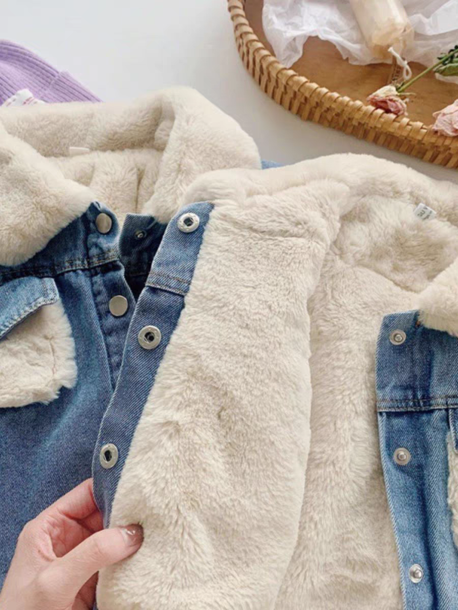 Kids Unisex Winter fleece Jacket