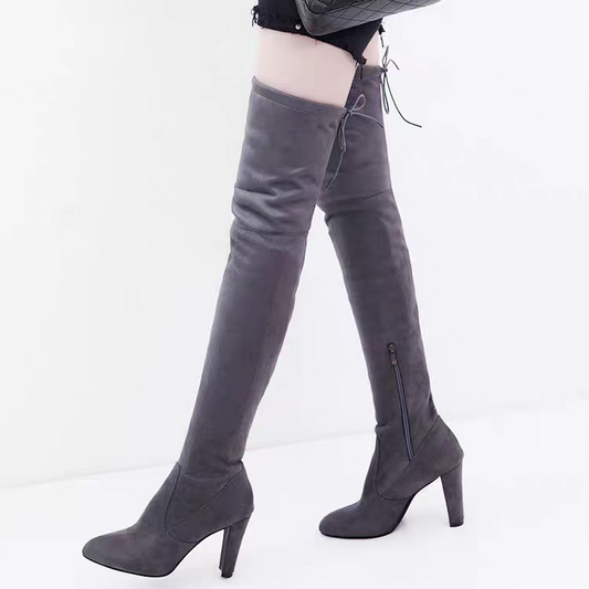 Ladies thigh high boots