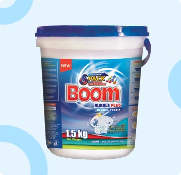 Original Boom Bubble Plus Washing Powder Bucket