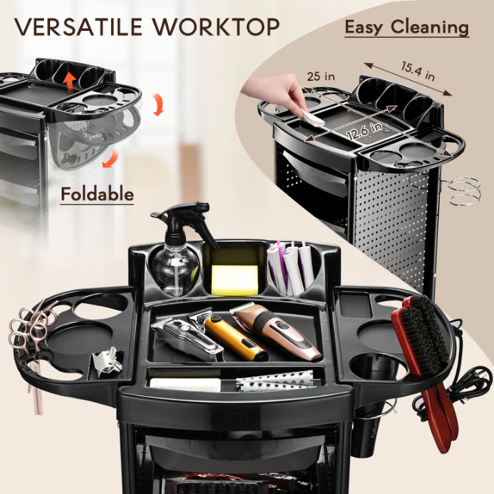 Worktop salon Trolley